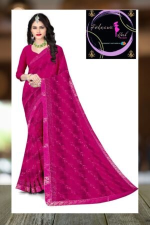 Motichoor – Premium Printed Saree